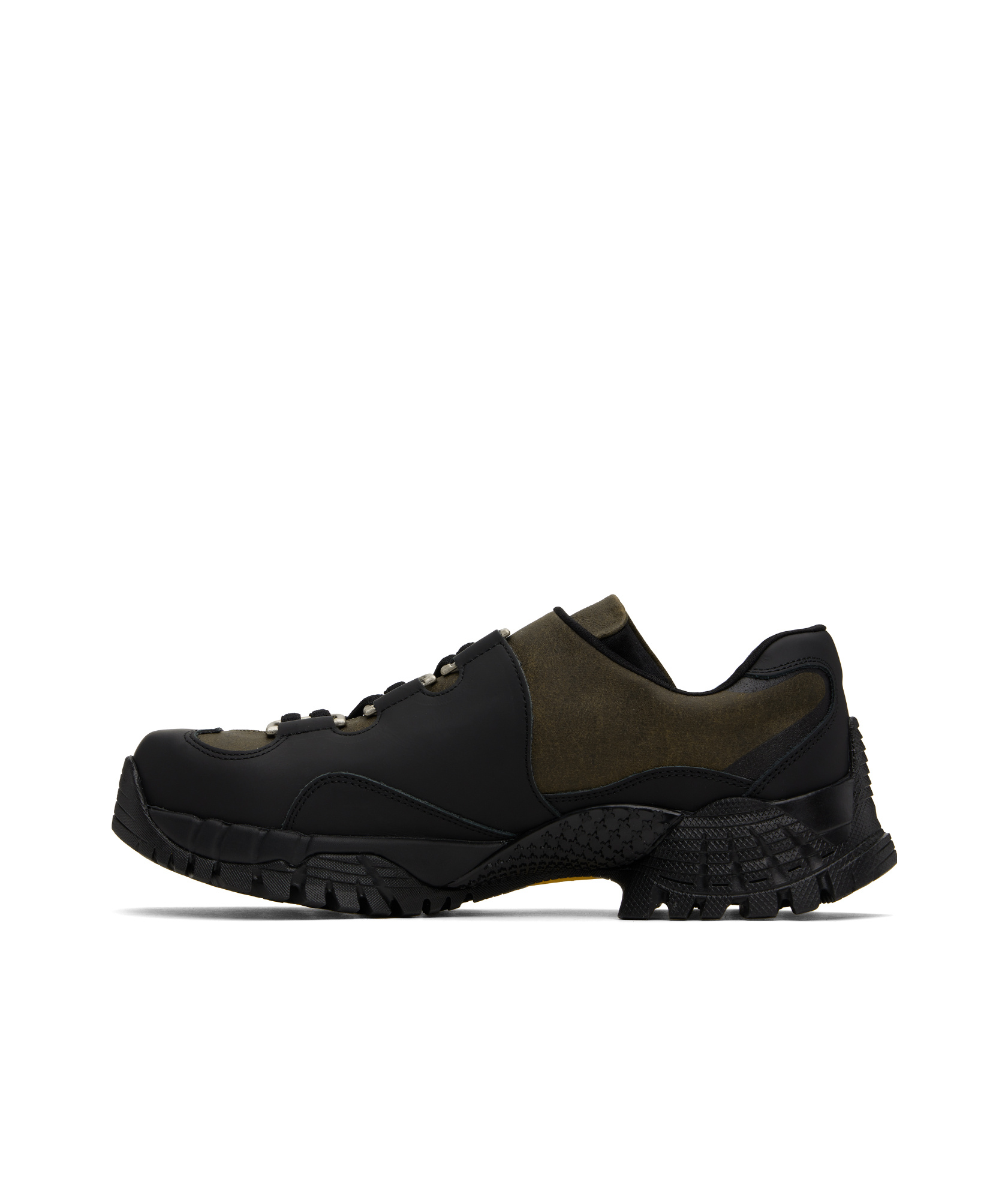 Andersson Bell Trainer Diagonale Sneakers In Black/brown