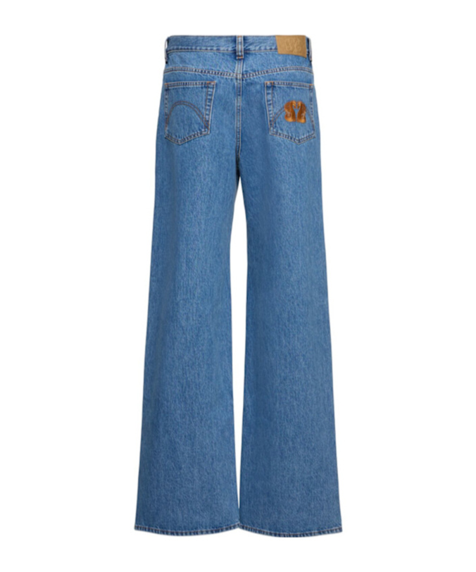 Shop Blazé Milano Belt-loop Jeans