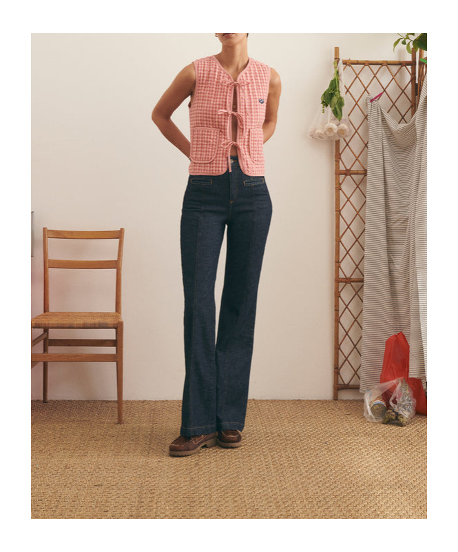 Maison Labiche Patch Coeur Valhubert Waistcoat In Pink