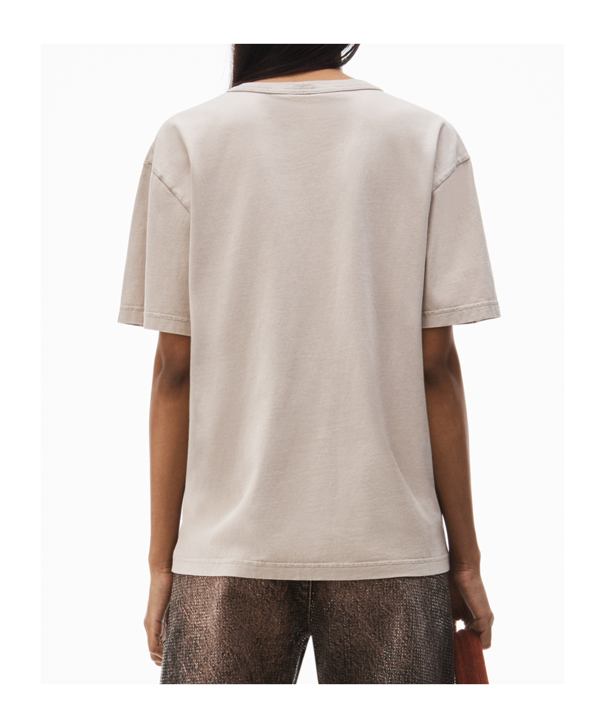 ALEXANDER WANG T BY ALEXANDER WANG BLADE LOGO-EMBOSSED T-SHIRT