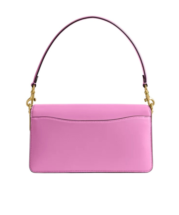 Coach Womens Fuschia Tabby 20 Leather Shoulder Bag In Pink
