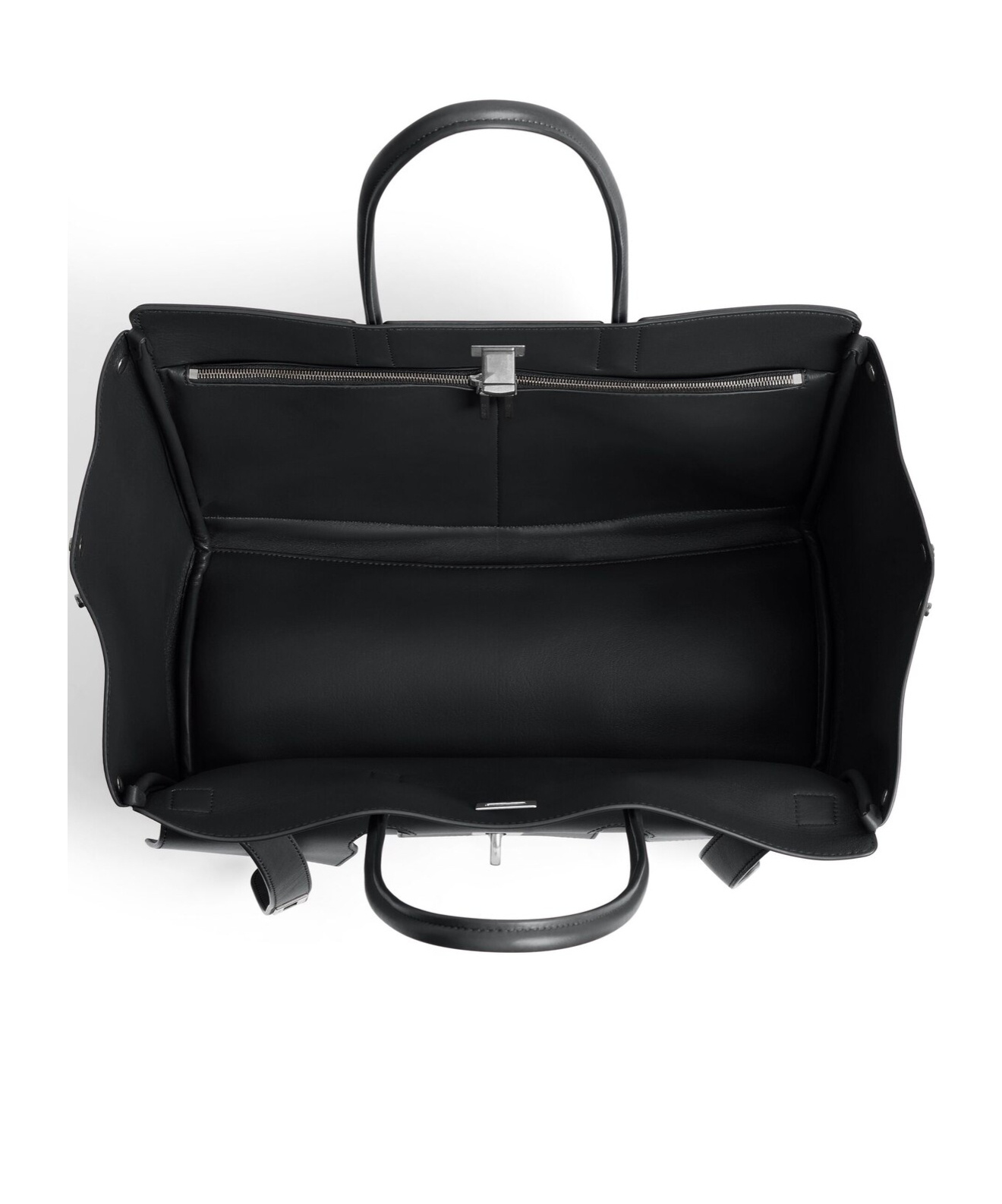 Balenciaga Bel Air Medium Carry All Bag In Black In Black