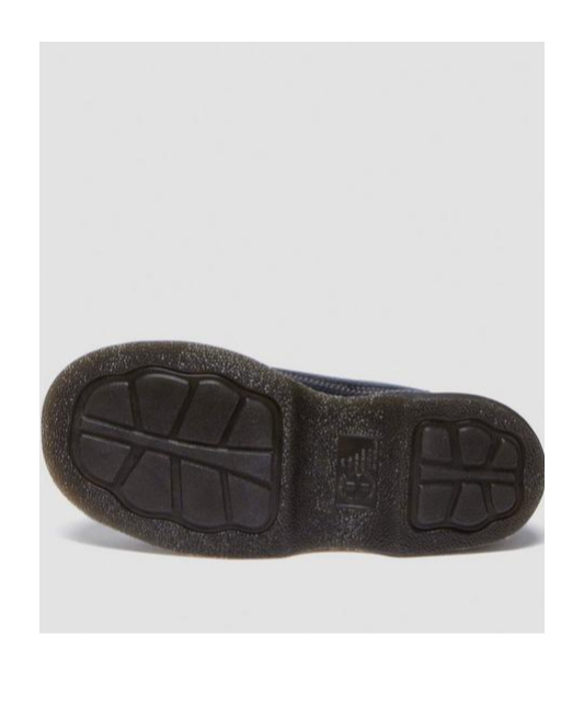 Dr. Martens' 1461 Ii Tumbled Nubuck Leather Platform Casual Shoes In Black