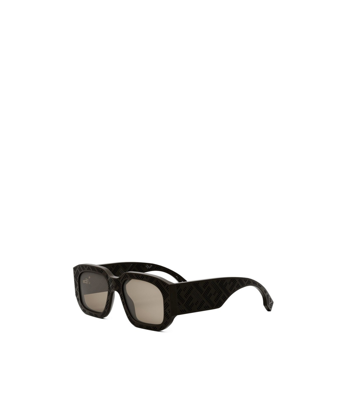 Fendi Eyewear Square Frame Sunglasses In Nude