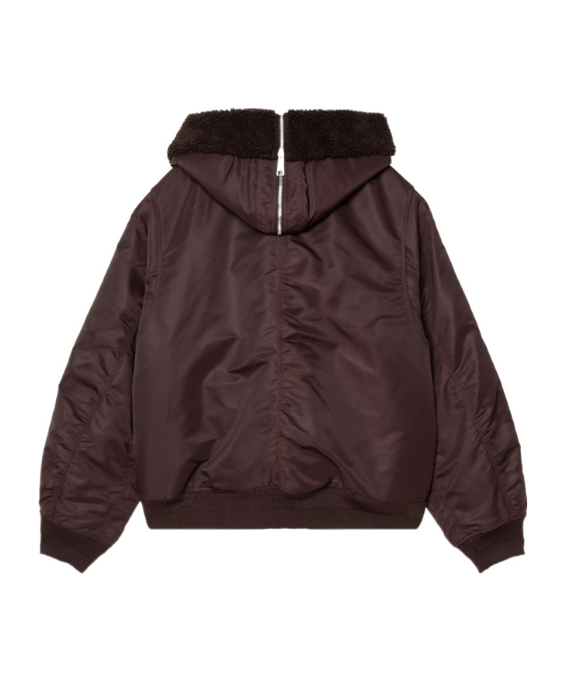 Carhartt Hd Oltera Bomber In Burgundy