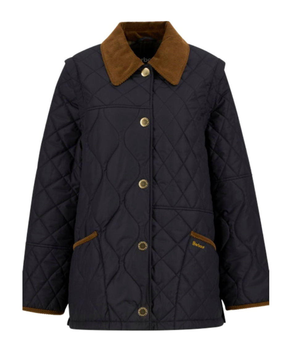 Barbour Lorrie Quilted Jacket In Blue