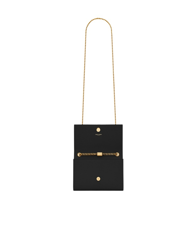 Saint Laurent Flip Shoulder Bag In Black