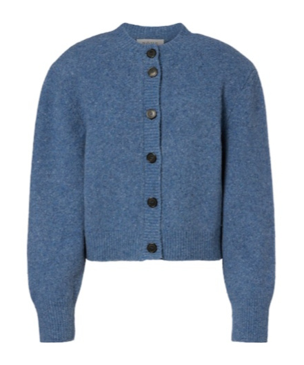 Rohe Wool Cardigan In Blue