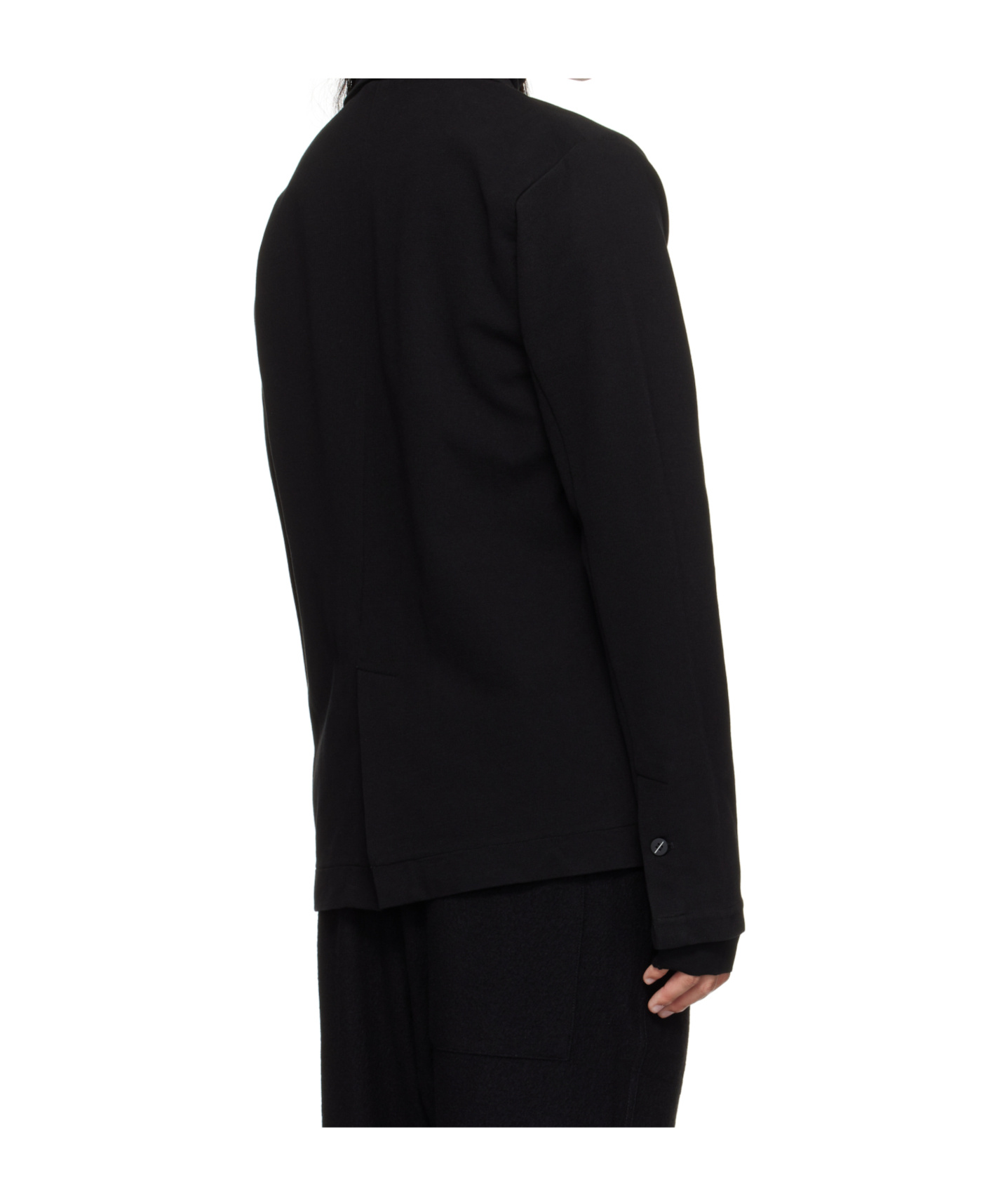 Thom Krom Black M Sj 676 Blazer In Black