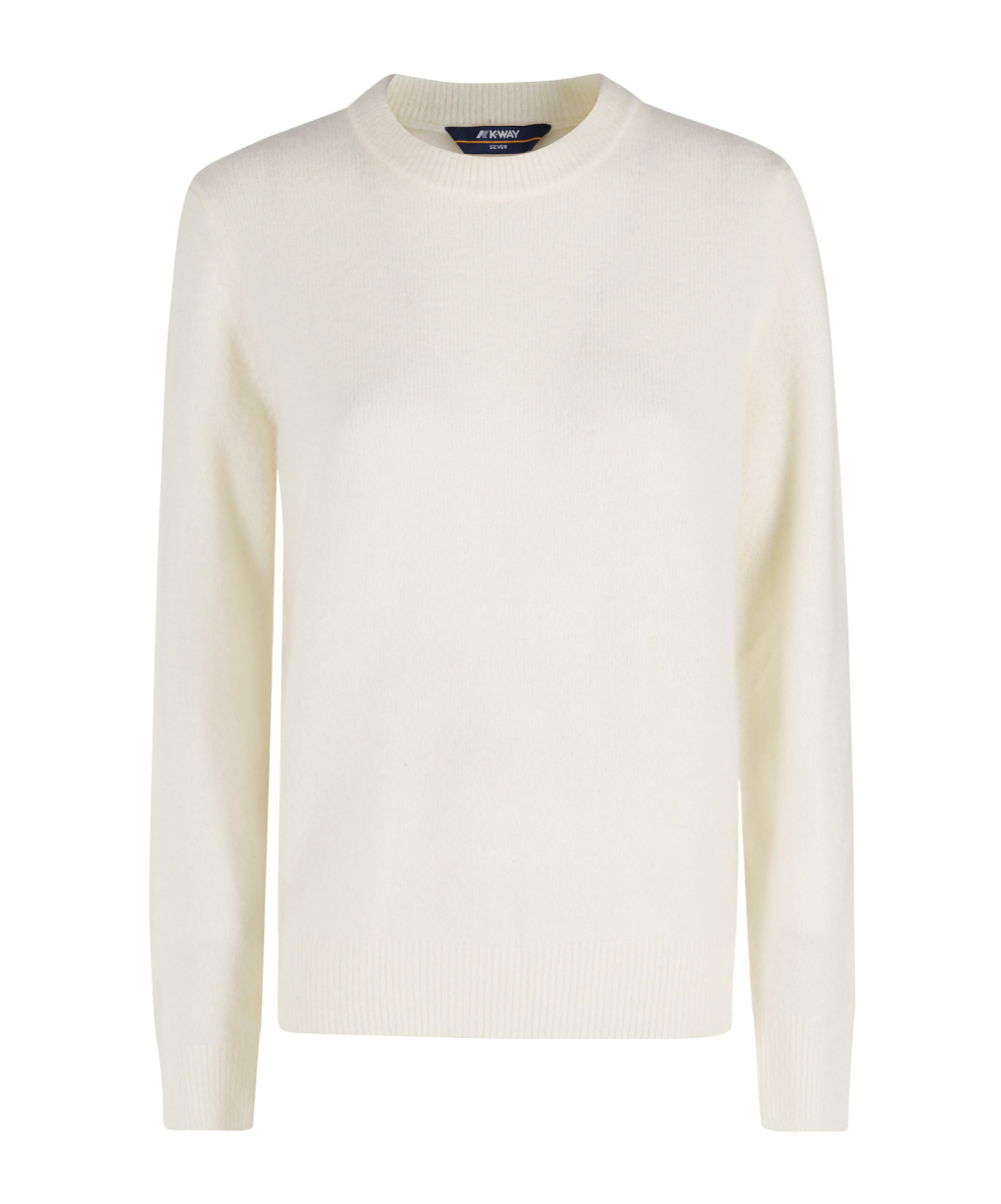 K-way Long-sleeved Sweater In White