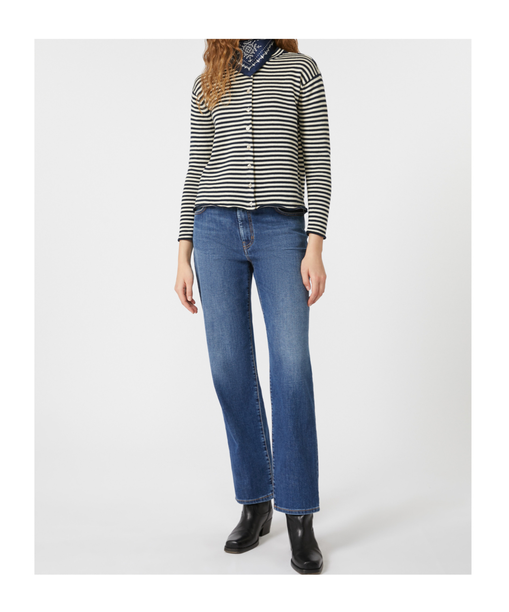 Weekend Max Mara Straight-fit Denim Jeans In Blue