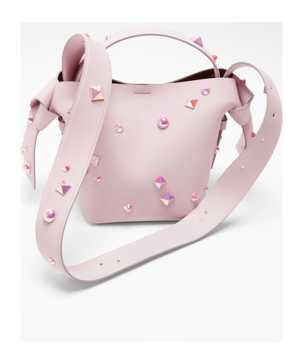 Acne Studios Musubi Mini Shoulder Bag In Pink