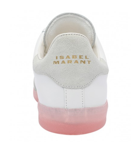 Shop Isabel Marant Lace-up Low-top Sneakers In White