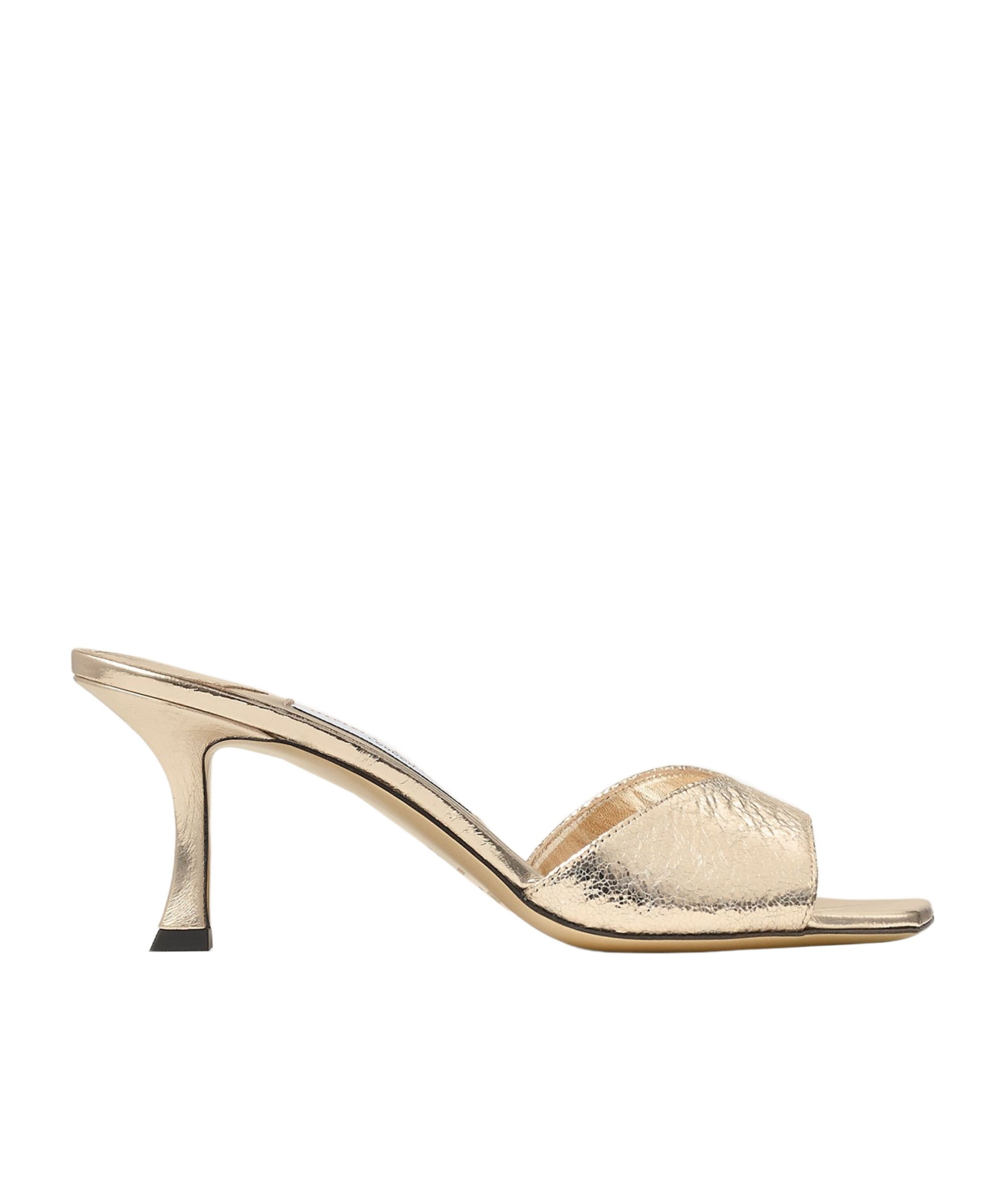 Jimmy Choo Stiletto Sandals In Gold