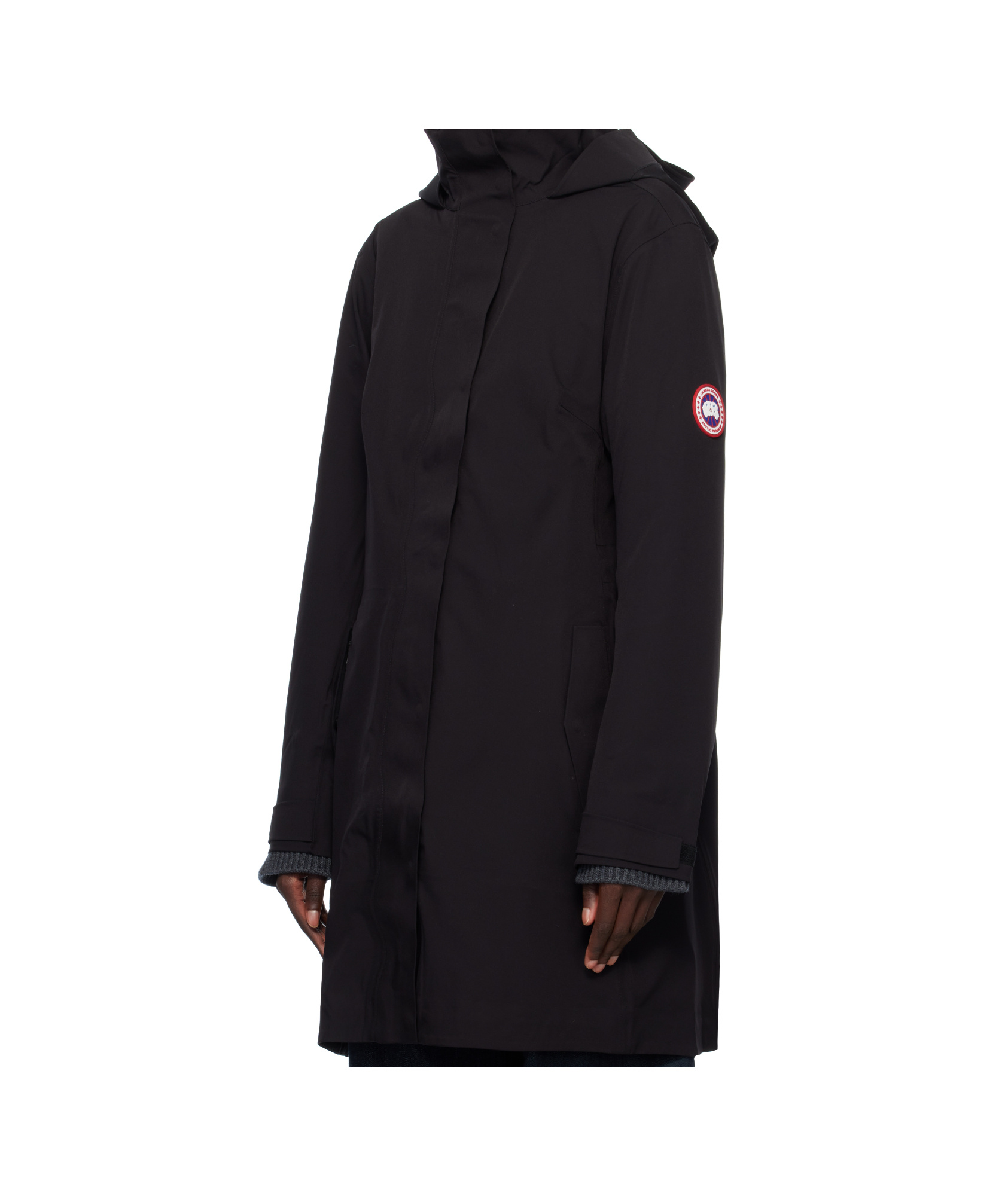 Canada Goose Cardero Rain Jacket In Black