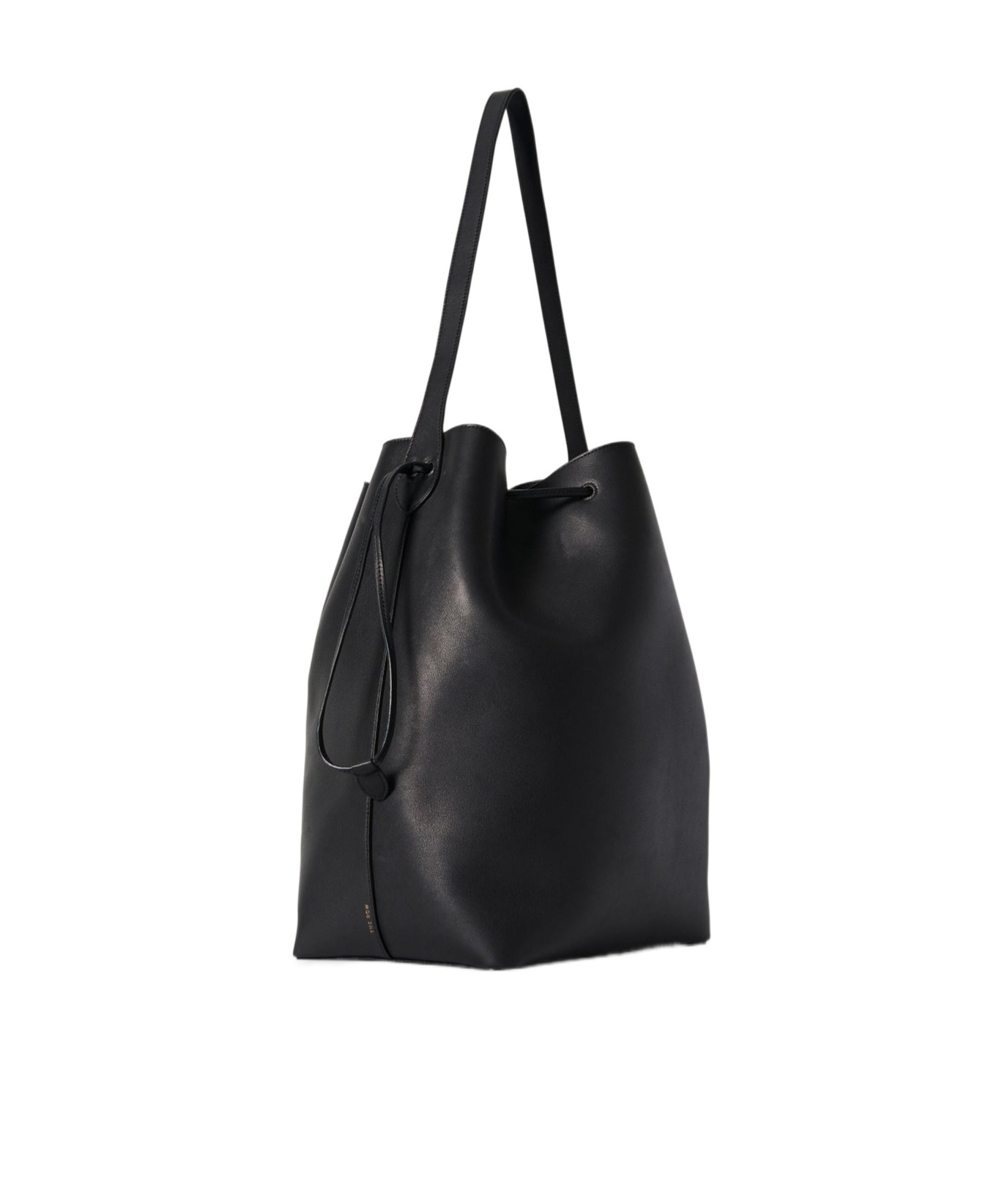 The Row Belvedere Drawstring Tote In Black