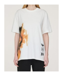Y-3 Adidas Short Sleeve T-shirt In White