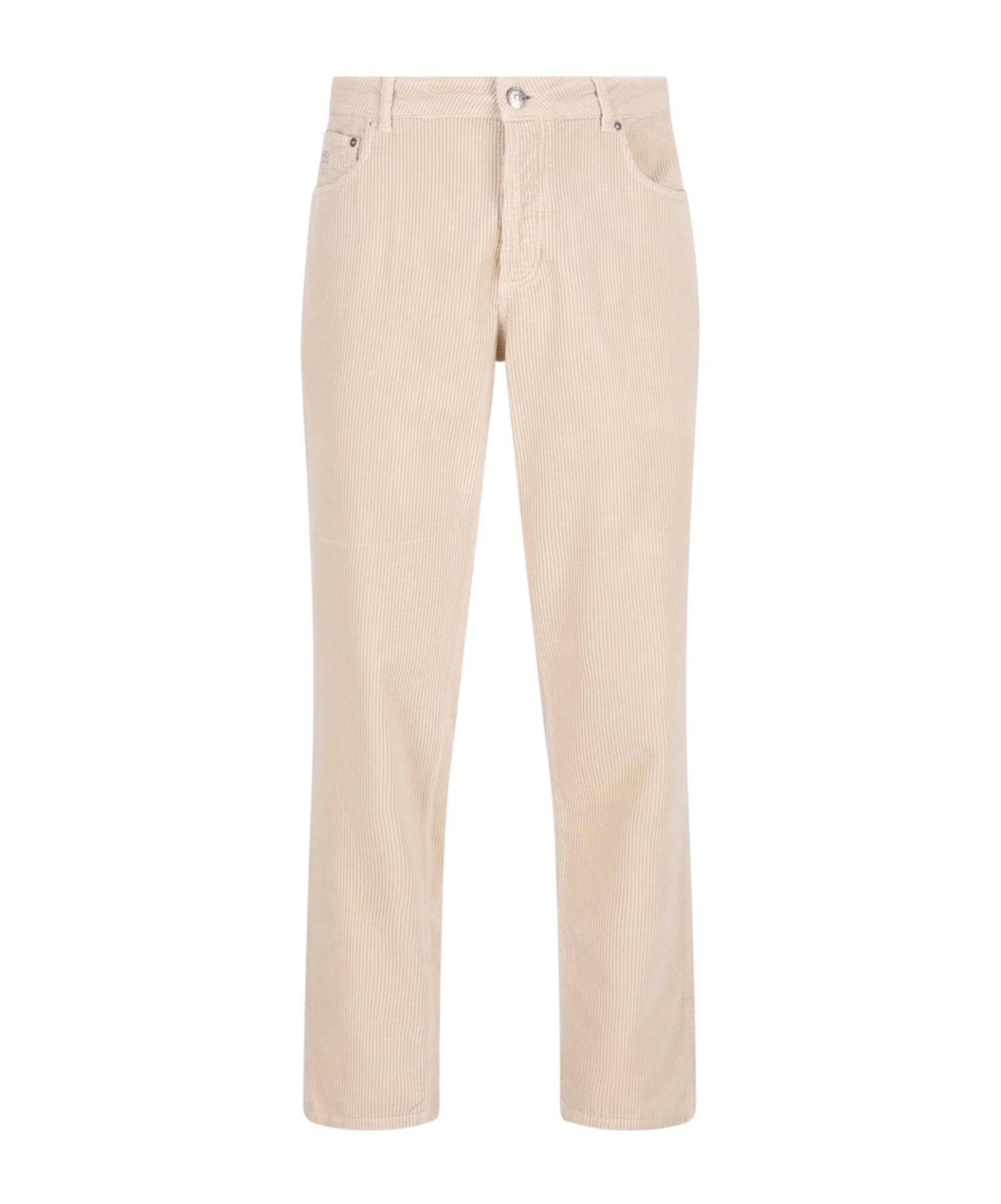 Brunello Cucinelli Belt Loops Slacks In Brown