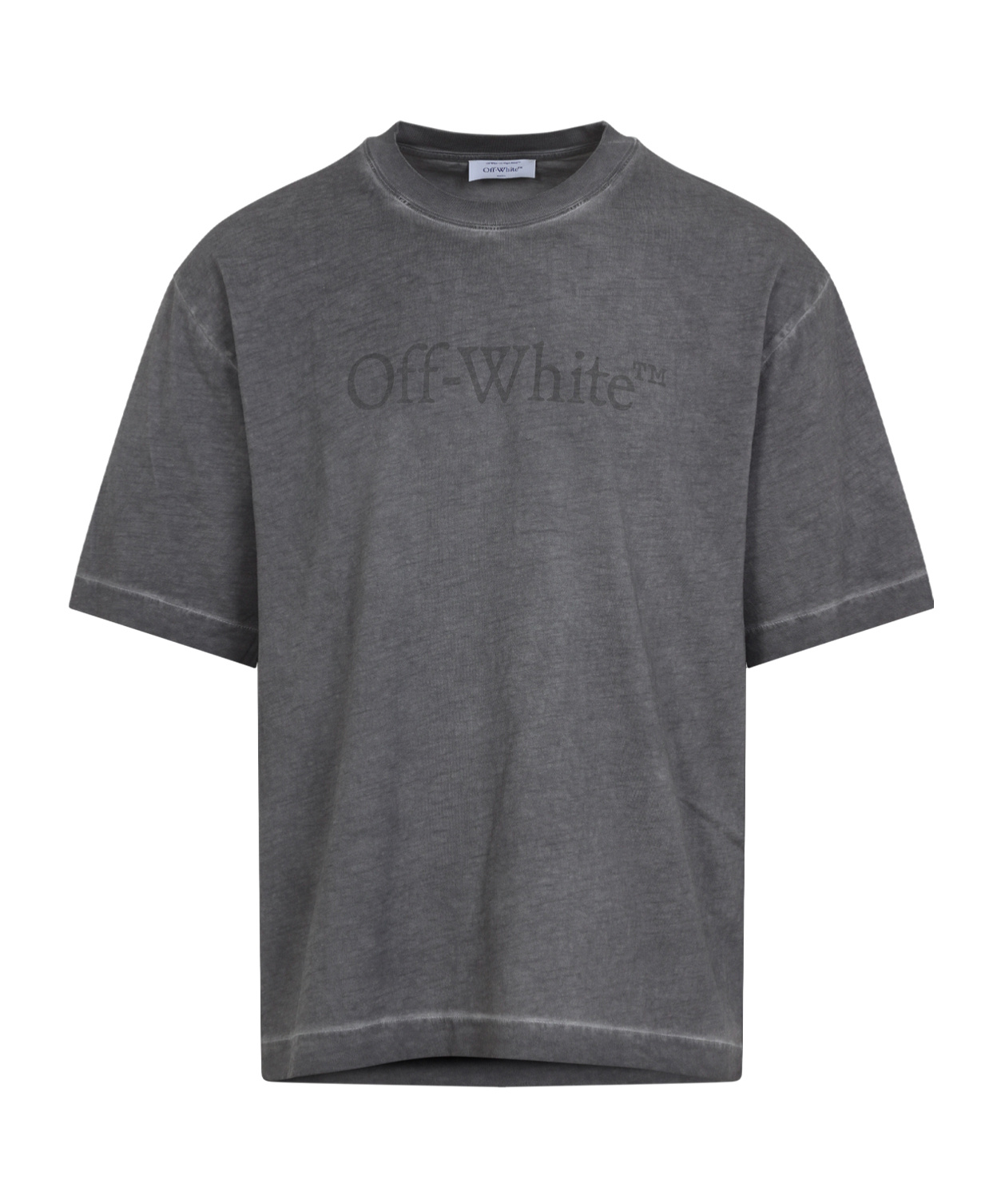 Off-white Skateboard Inspired Short Sleeve T-shirt In Gray