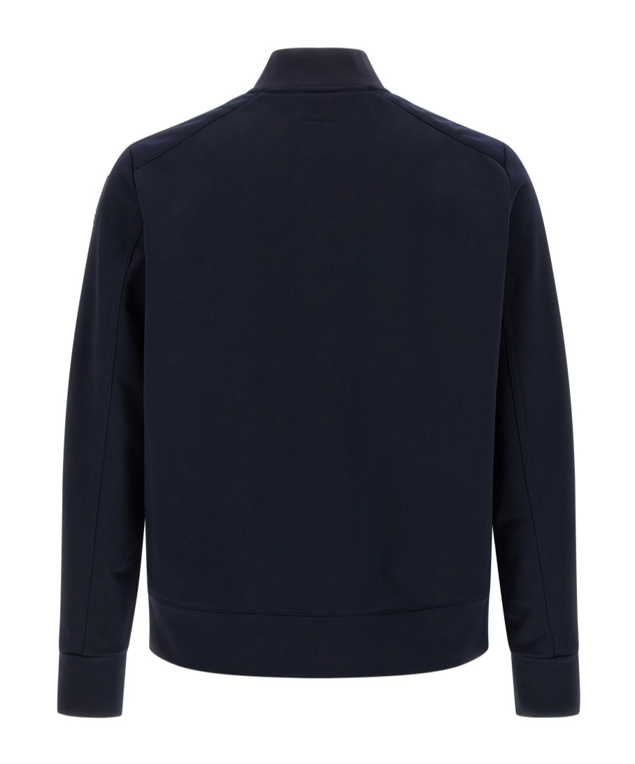 Parajumpers Mckay Zip-front Logo-patch Jacket In Blue