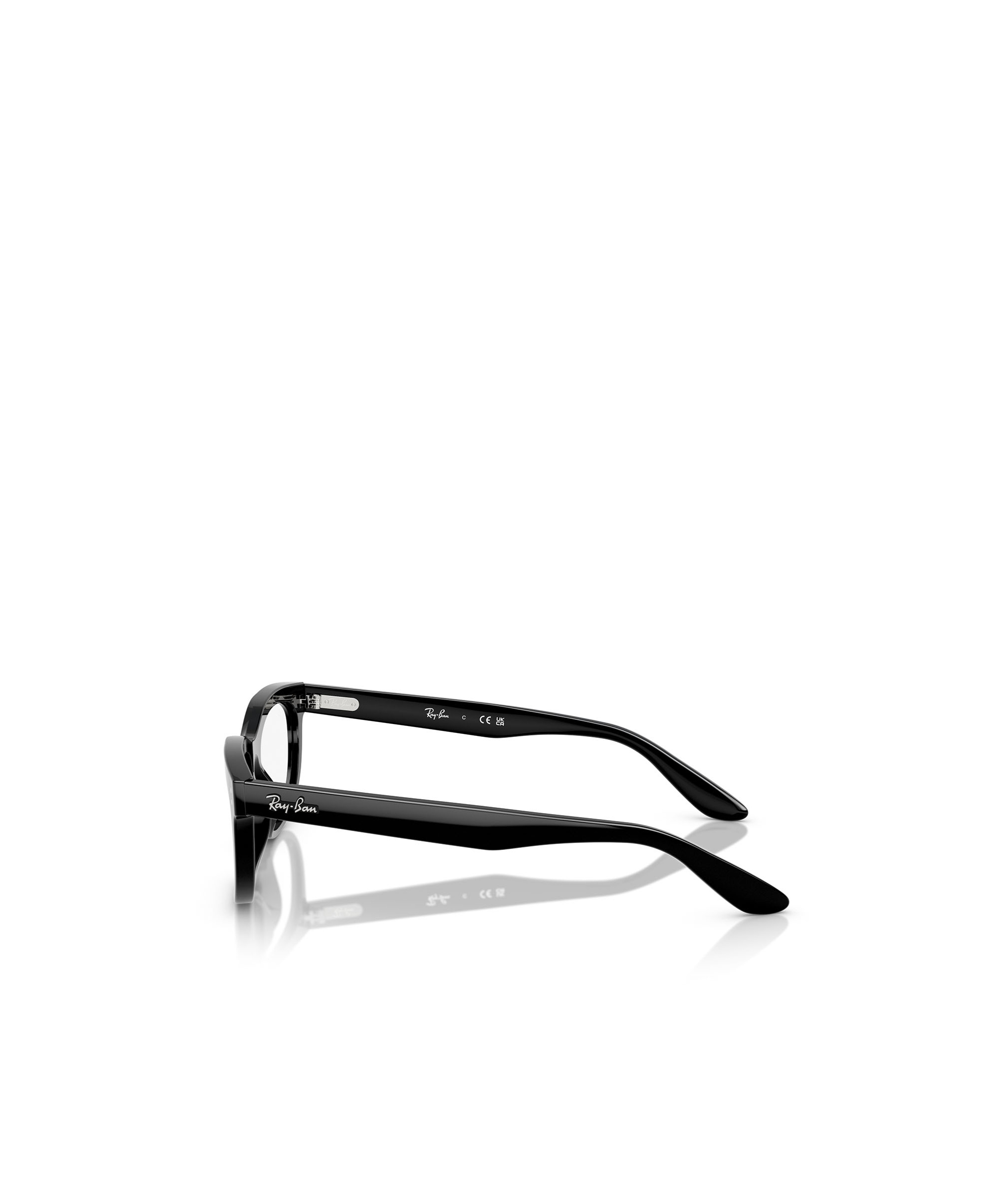 Ray Ban Ray-ban 54mm Pillow Optical Glasses In Black