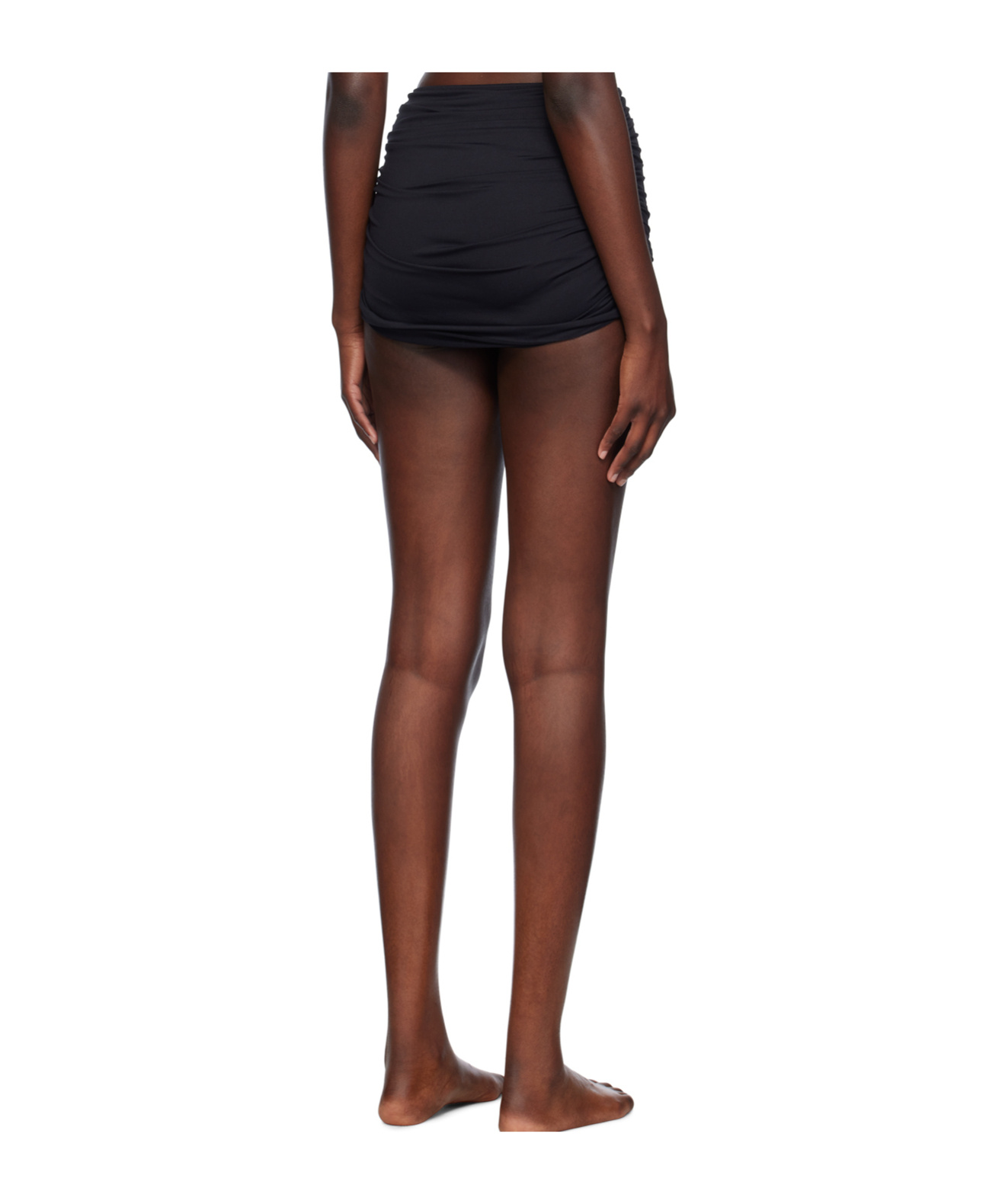 Shop Wardrobe.nyc Shirred Bikini Bottoms