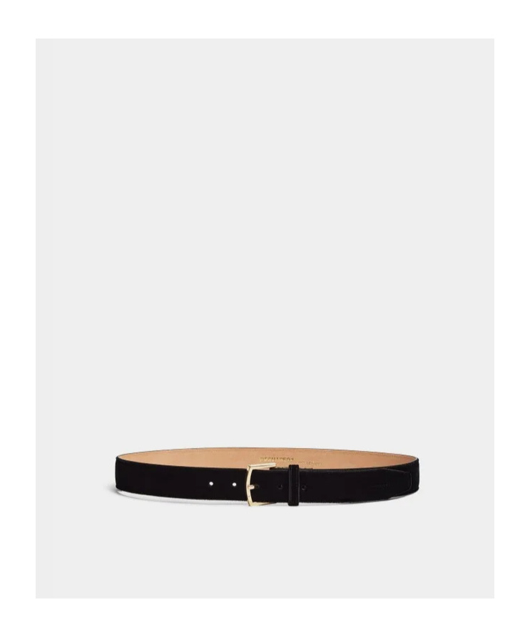 Dsquared2 Logo Belt In Black