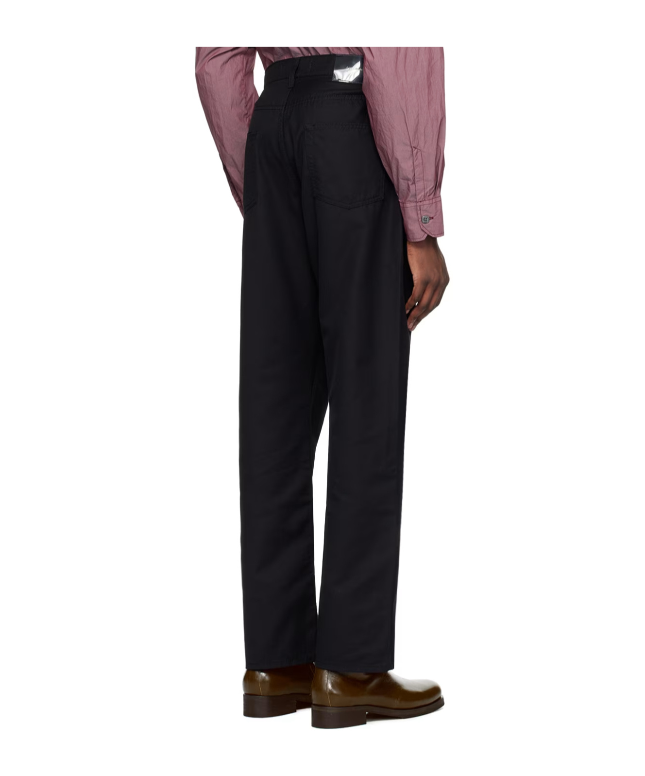Our Legacy Formal Cut Button-down Casual Pants In Black