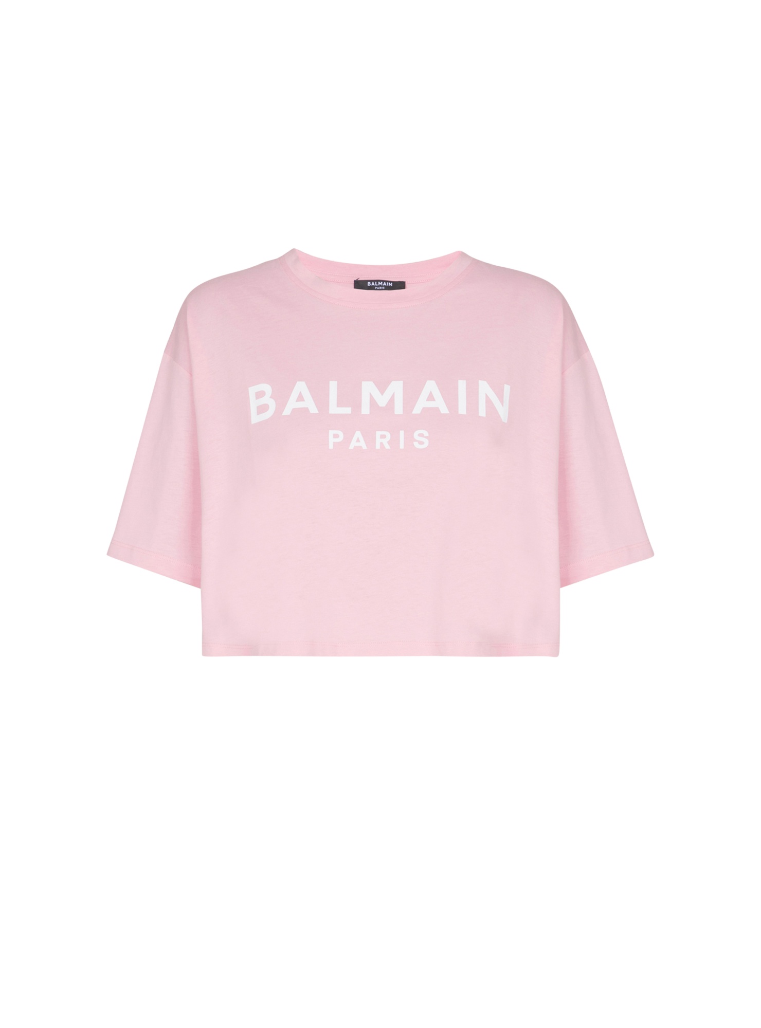Shop Balmain T-shirt With  Paris Print