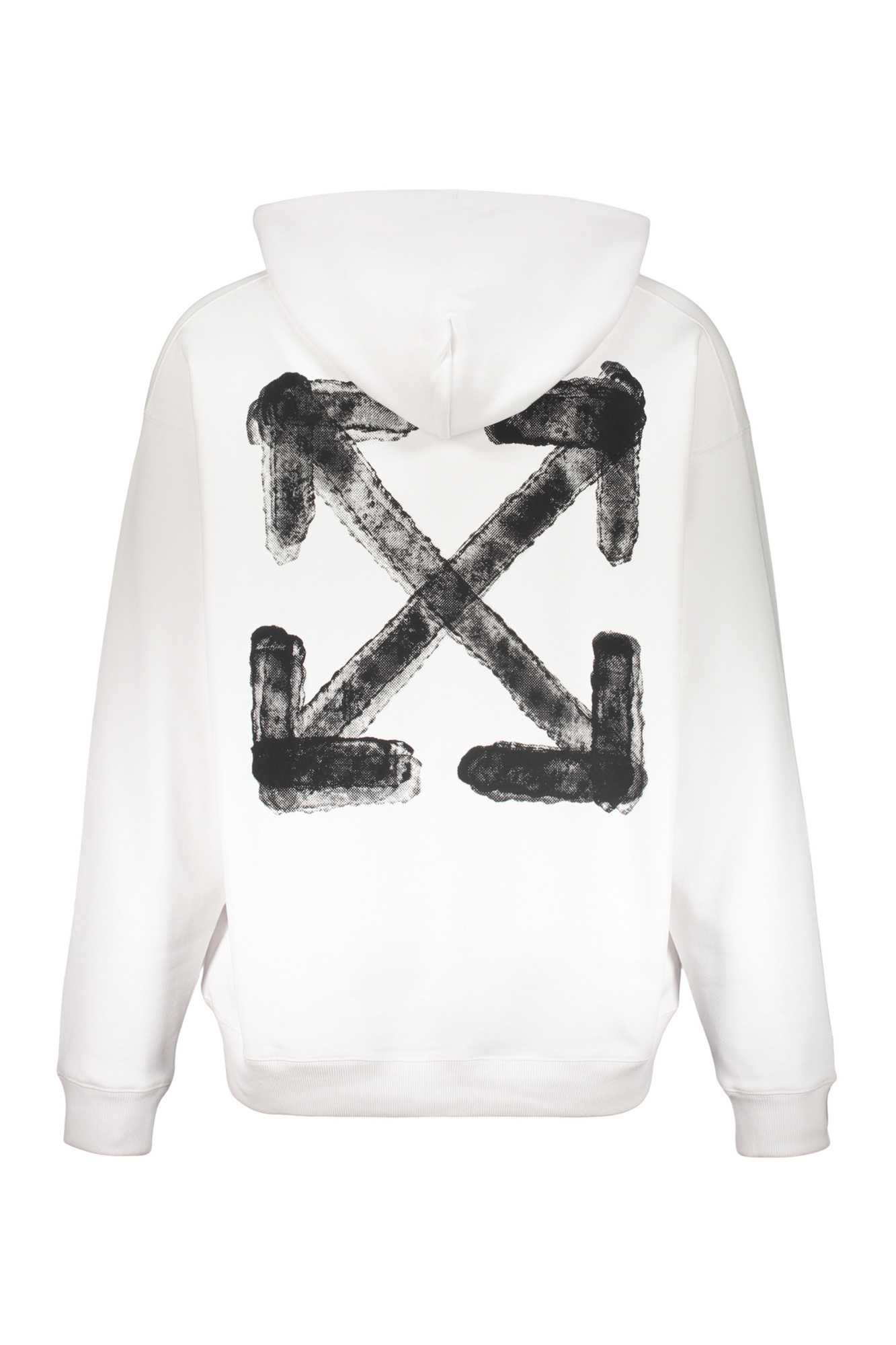 Off-white Long-sleeved Sweatshirt In White