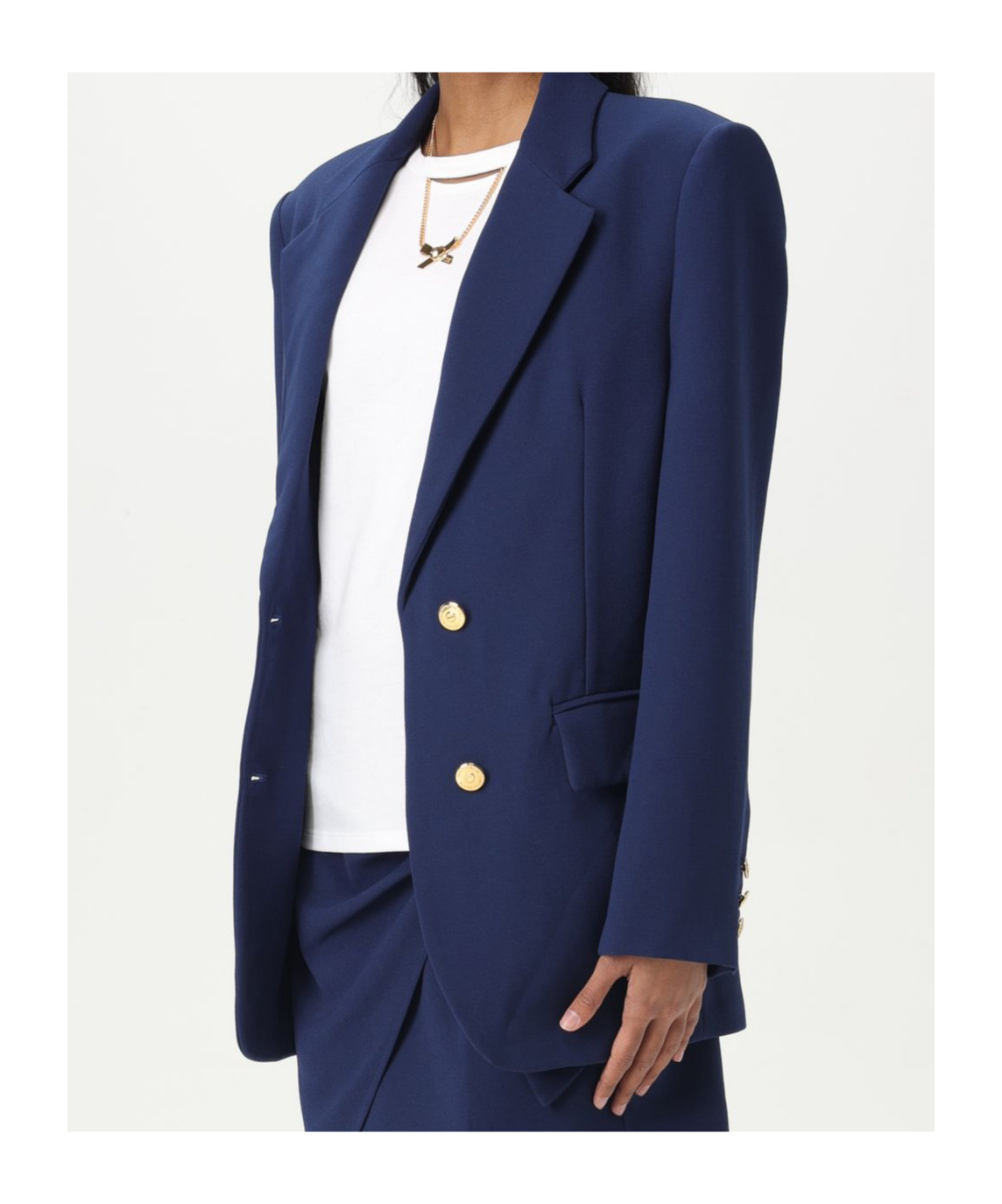 Elisabetta Franchi Long-sleeved Suit Jacket
