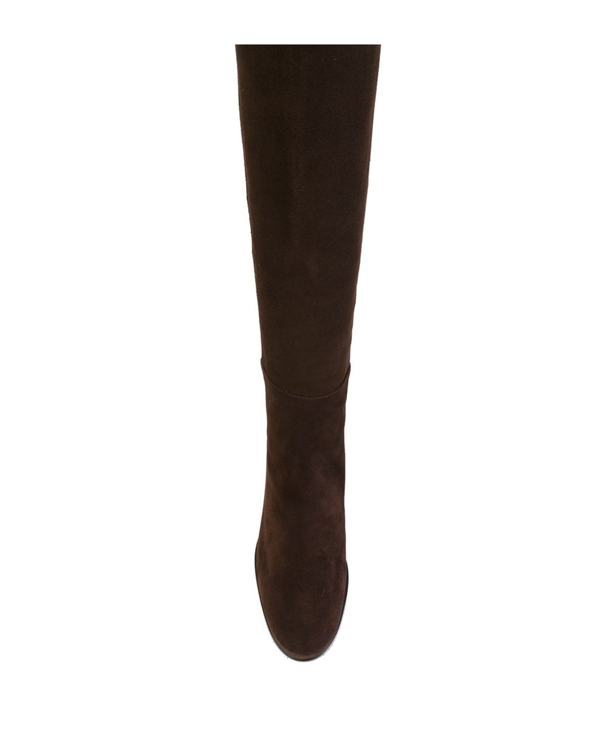 Stuart Weitzman Round-toed Boots In Brown