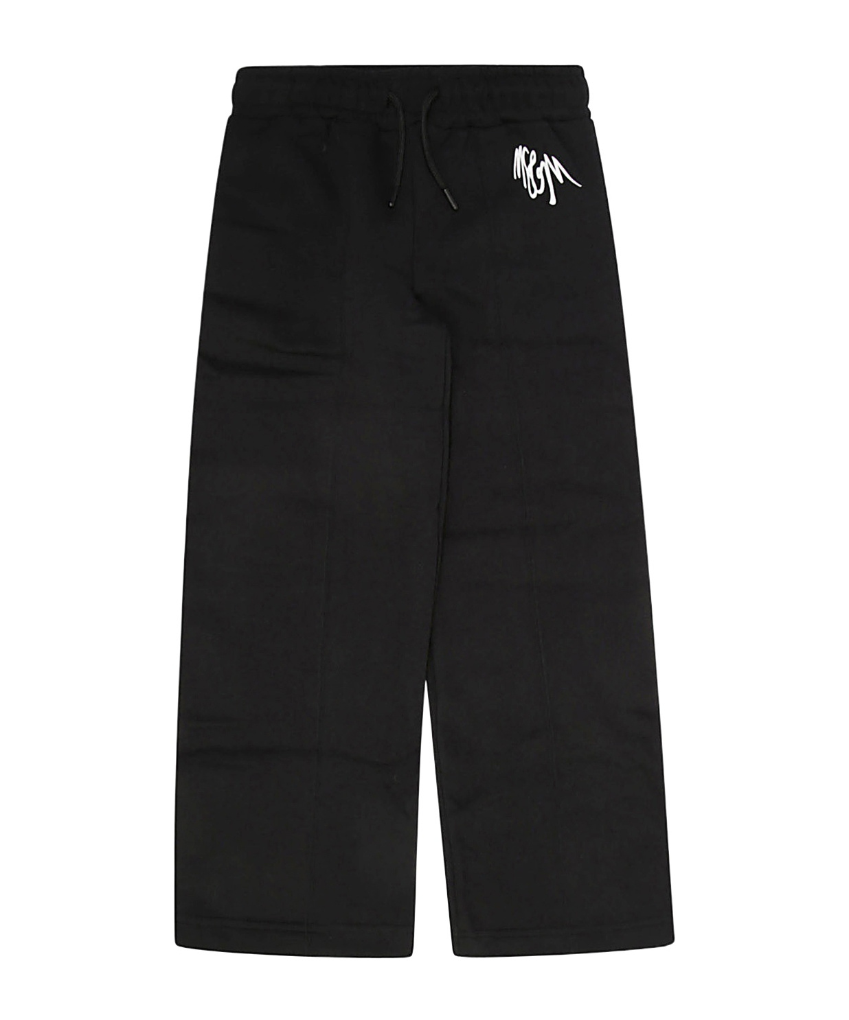 Msgm Drawstring Sweatpants In Black