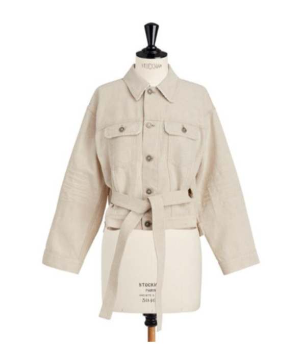 Dior Women Dnim Jacket In Nude