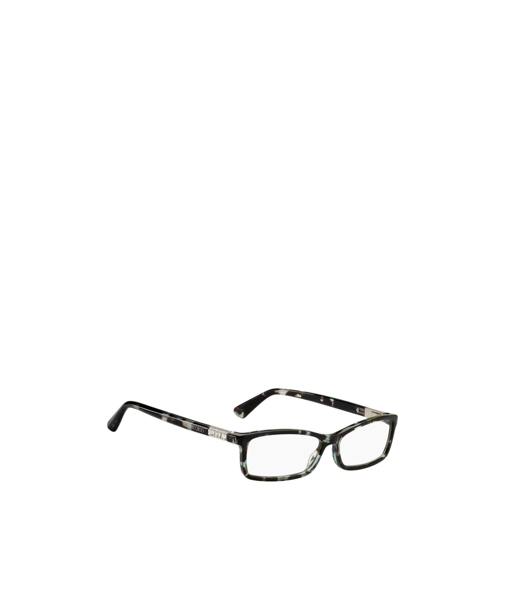 Jimmy Choo Geometrically Framed Flat Mirror In Black