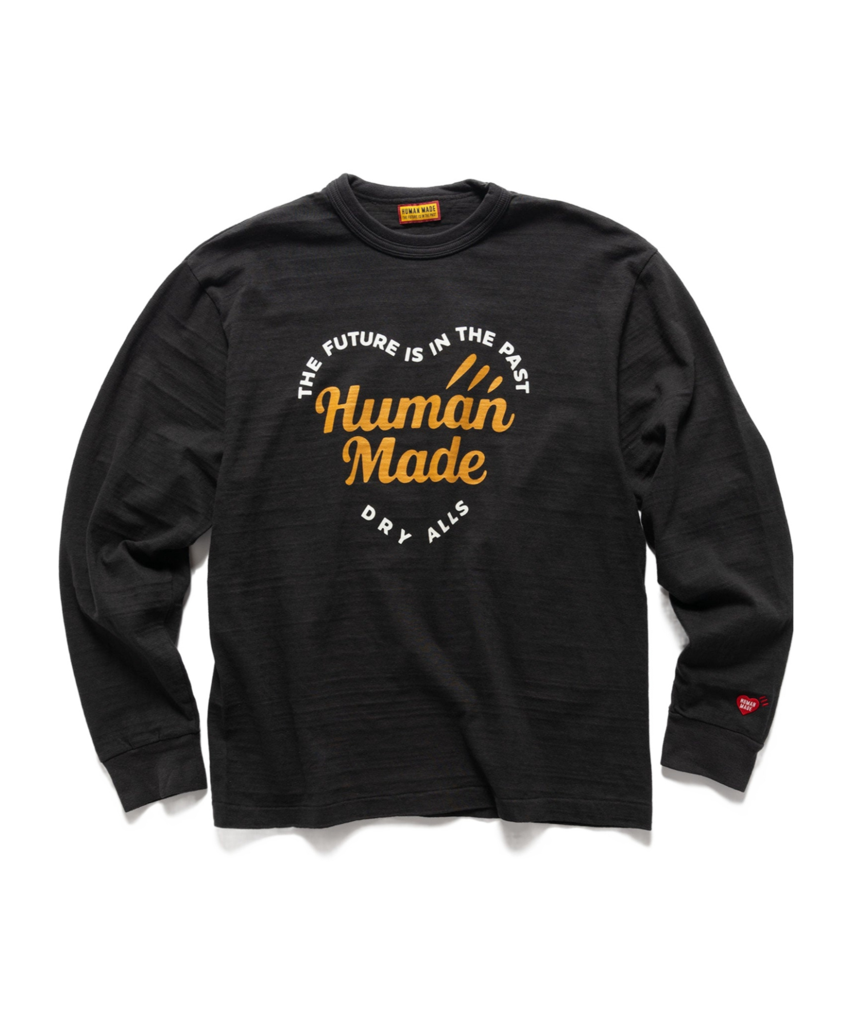 Human Made Graphic L/s T-shirt 1 Black In Black