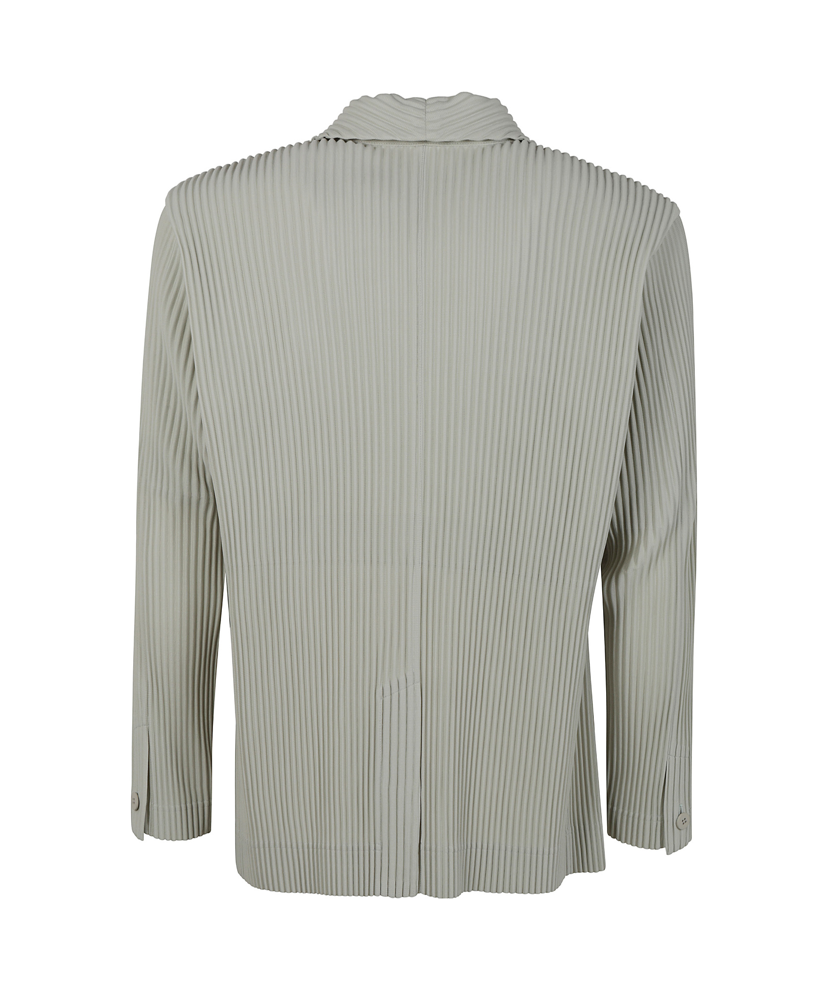 Issey Miyake Single-breasted Blazer In Gray