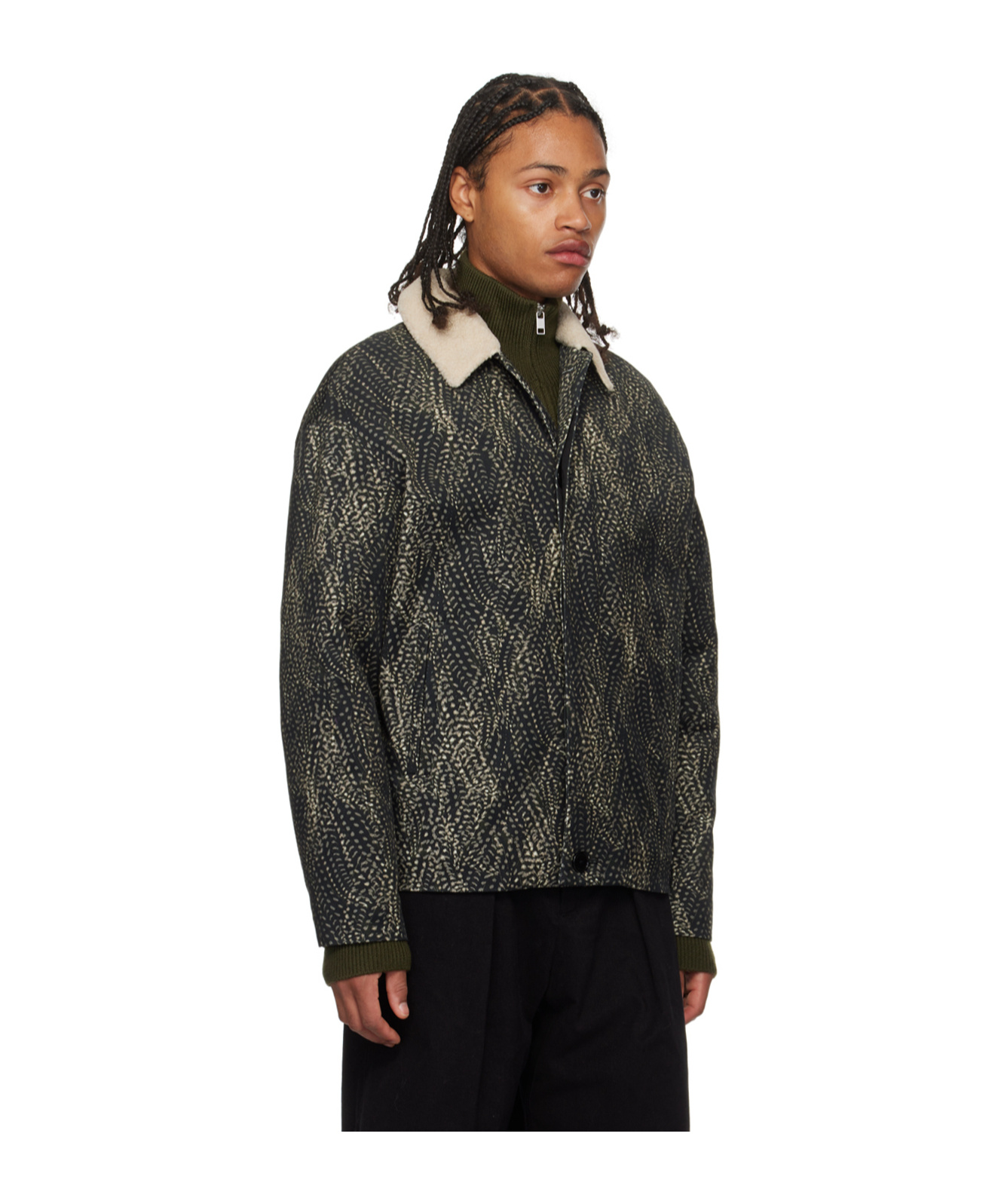 Isabel Marant Gustave Long-sleeved Cotton Suit In Black