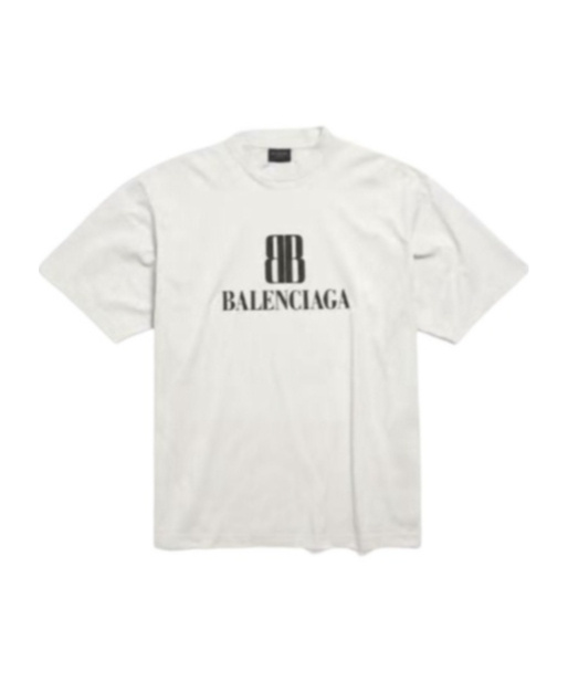 Balenciaga Nano Bb T-shirt Medium Fit In White