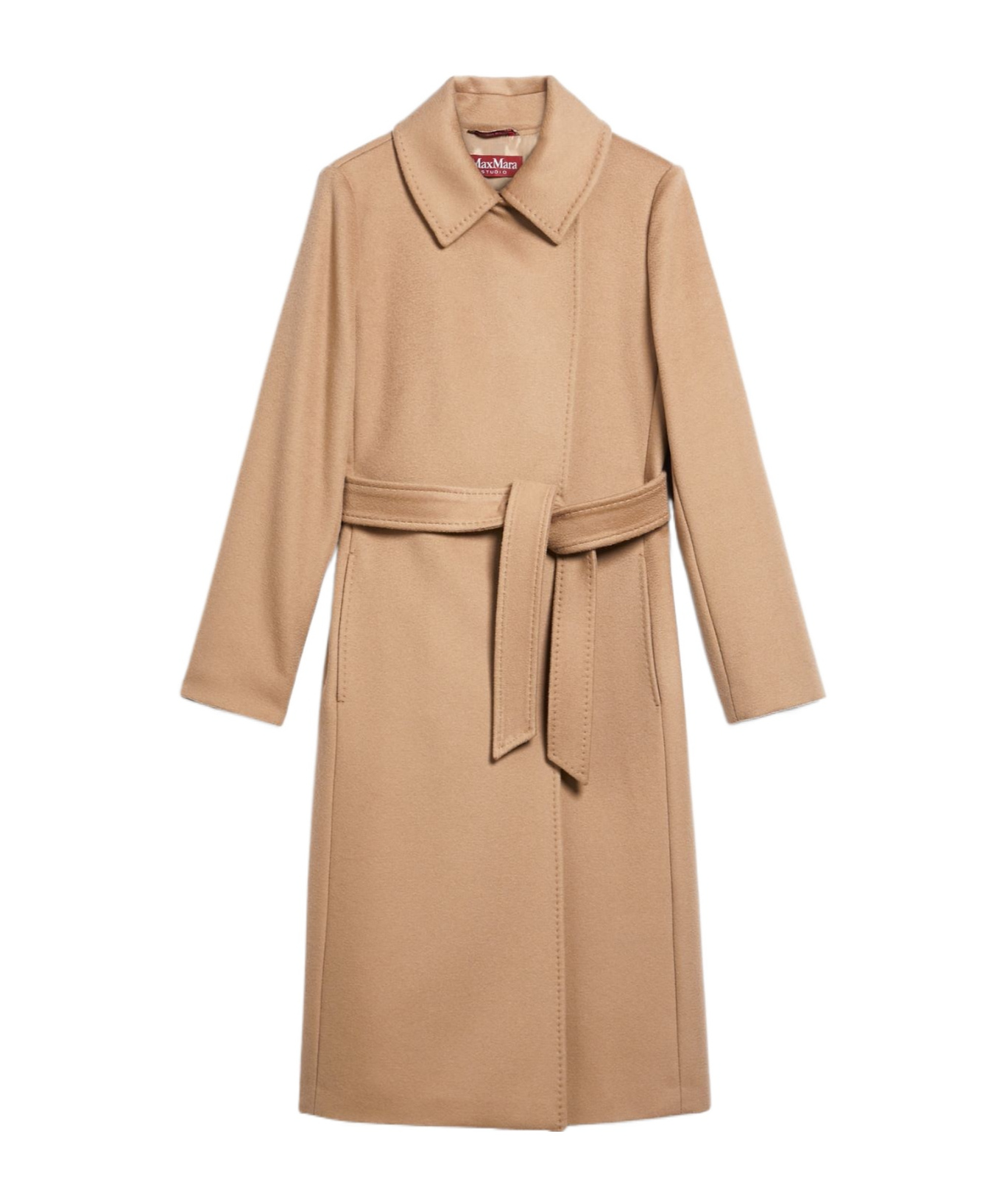 Max Mara Studio Bcollag Clothing In Camel