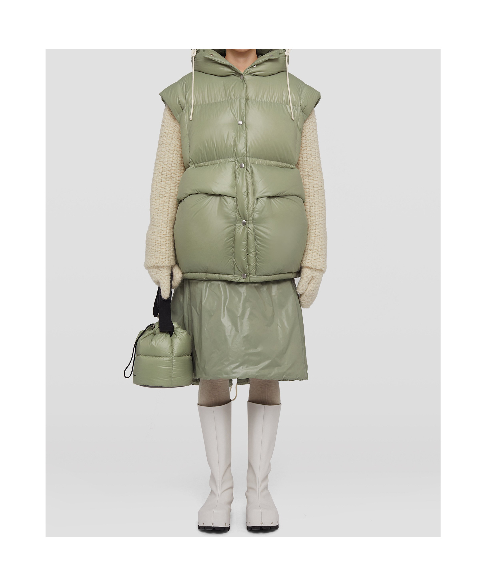 Jil Sander Down Skirt
