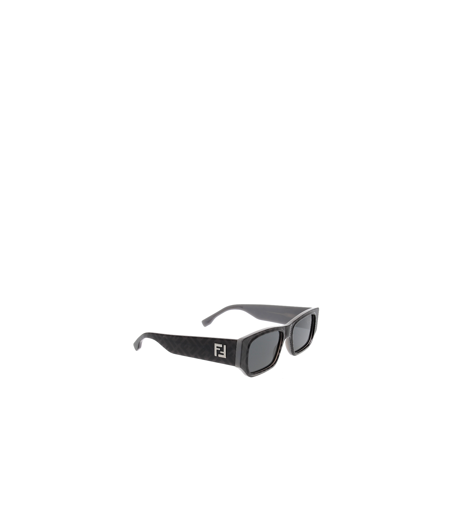 Fendi Eyewear Square Frame Sunglasses In Gray