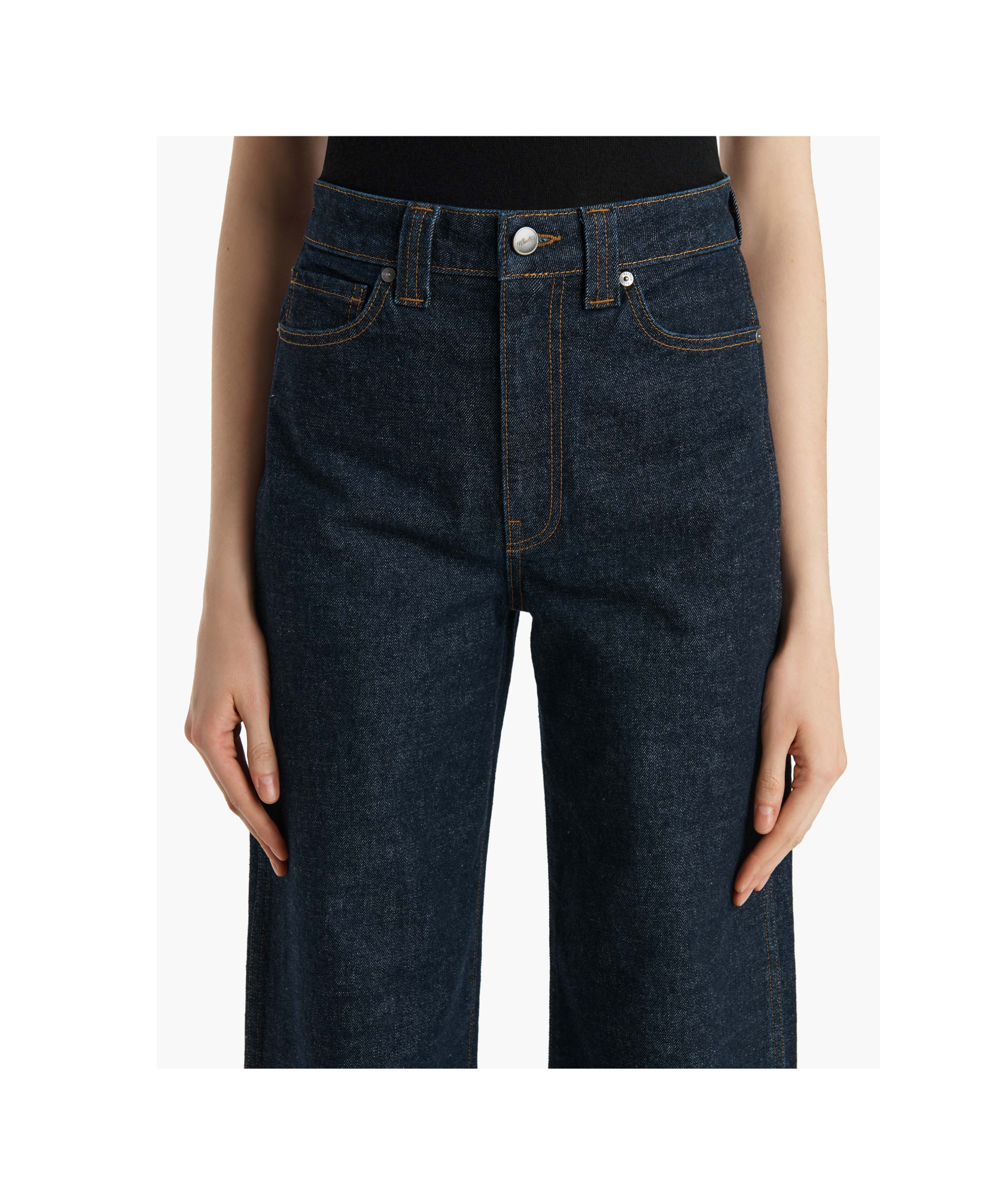 Khaite Wide-leg Dane Jeans In Blue