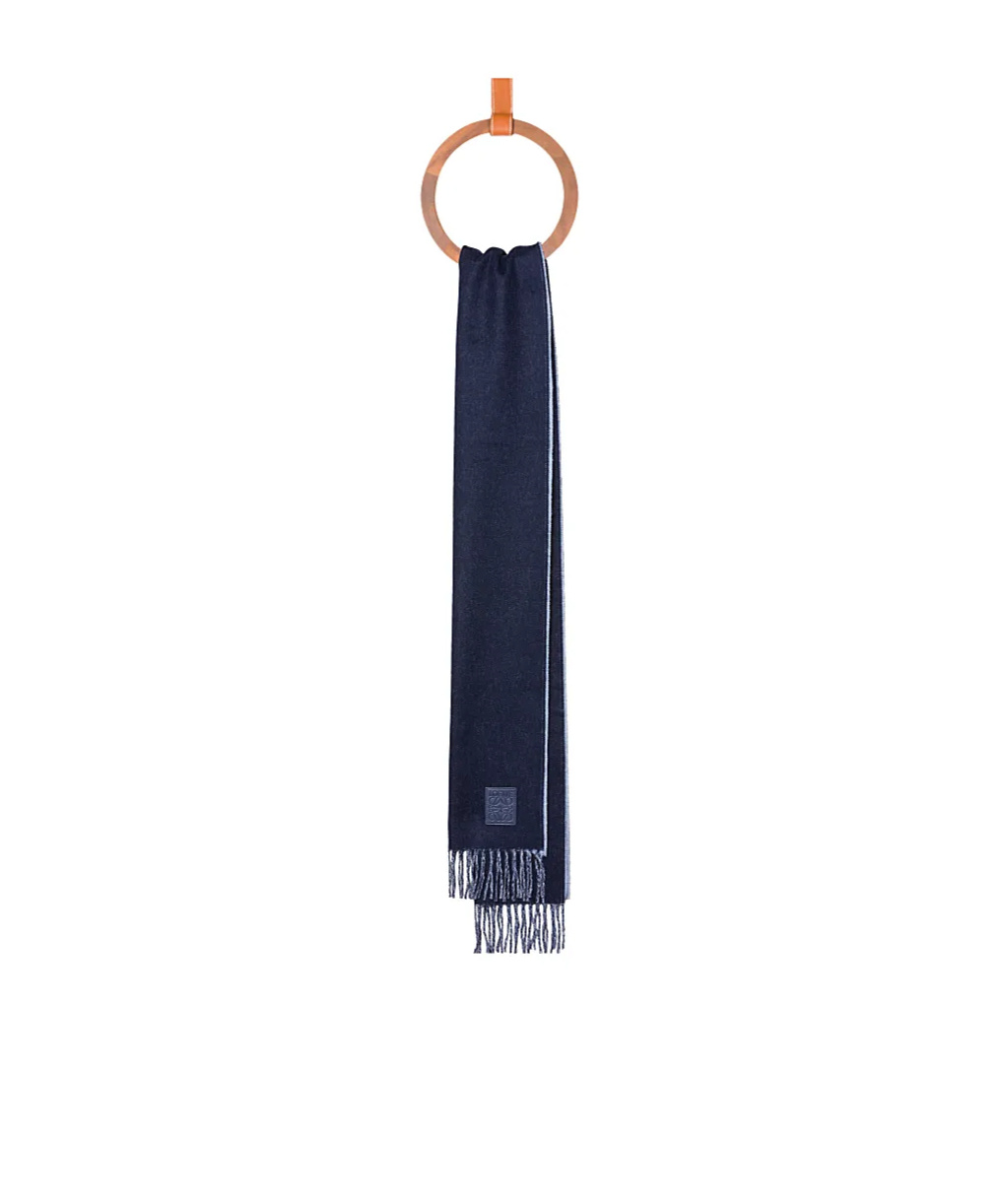 LOEWE SCARF IN WOOL AND CASHMERE