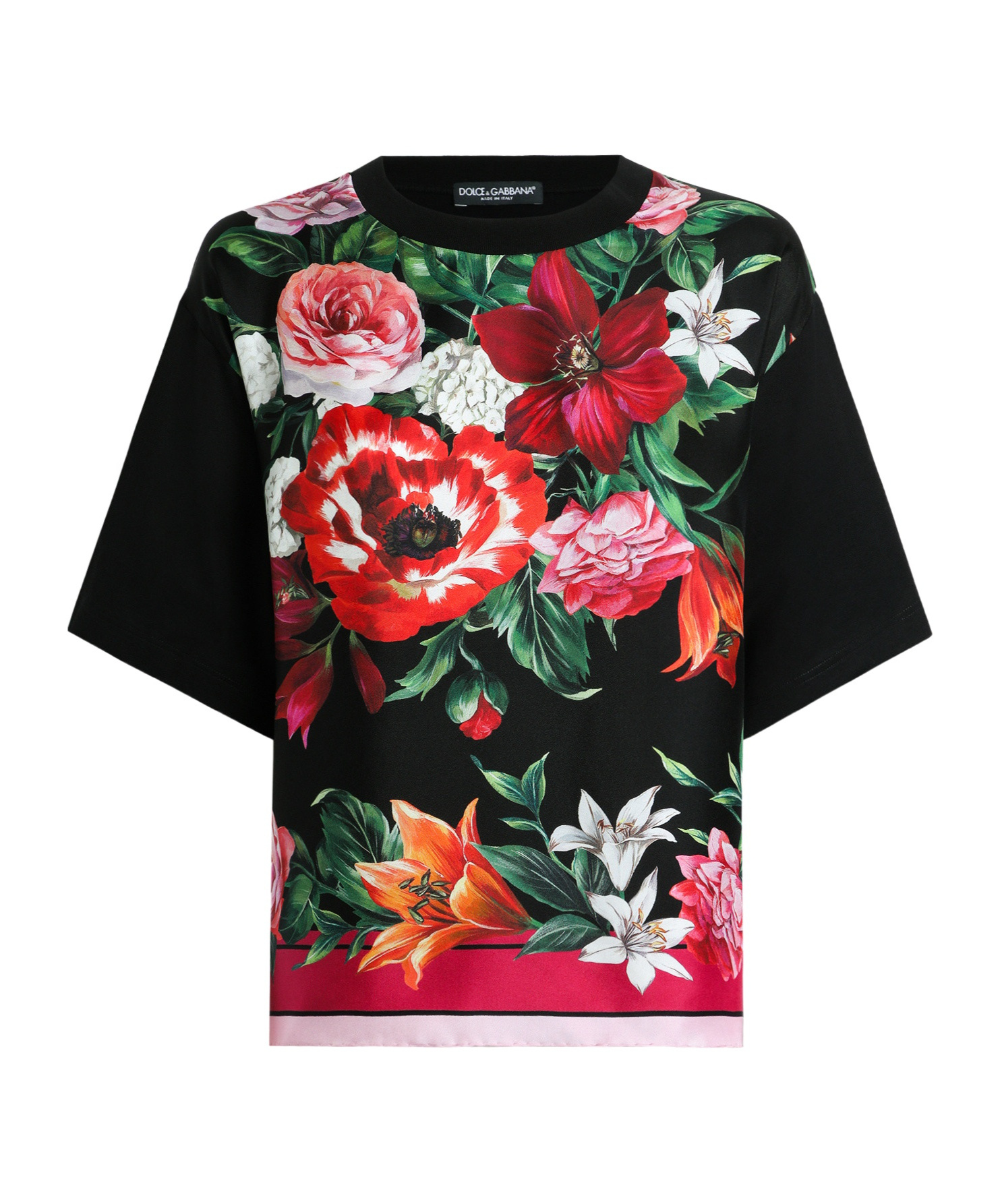 Dolce & Gabbana Short-sleeved T-shirt In Multi