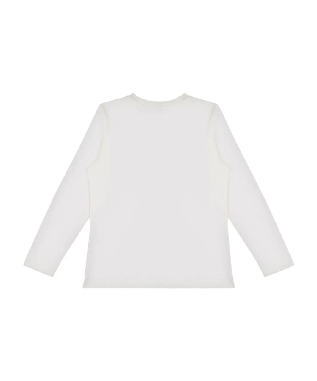 Moschino Graphic Print Sweater In White