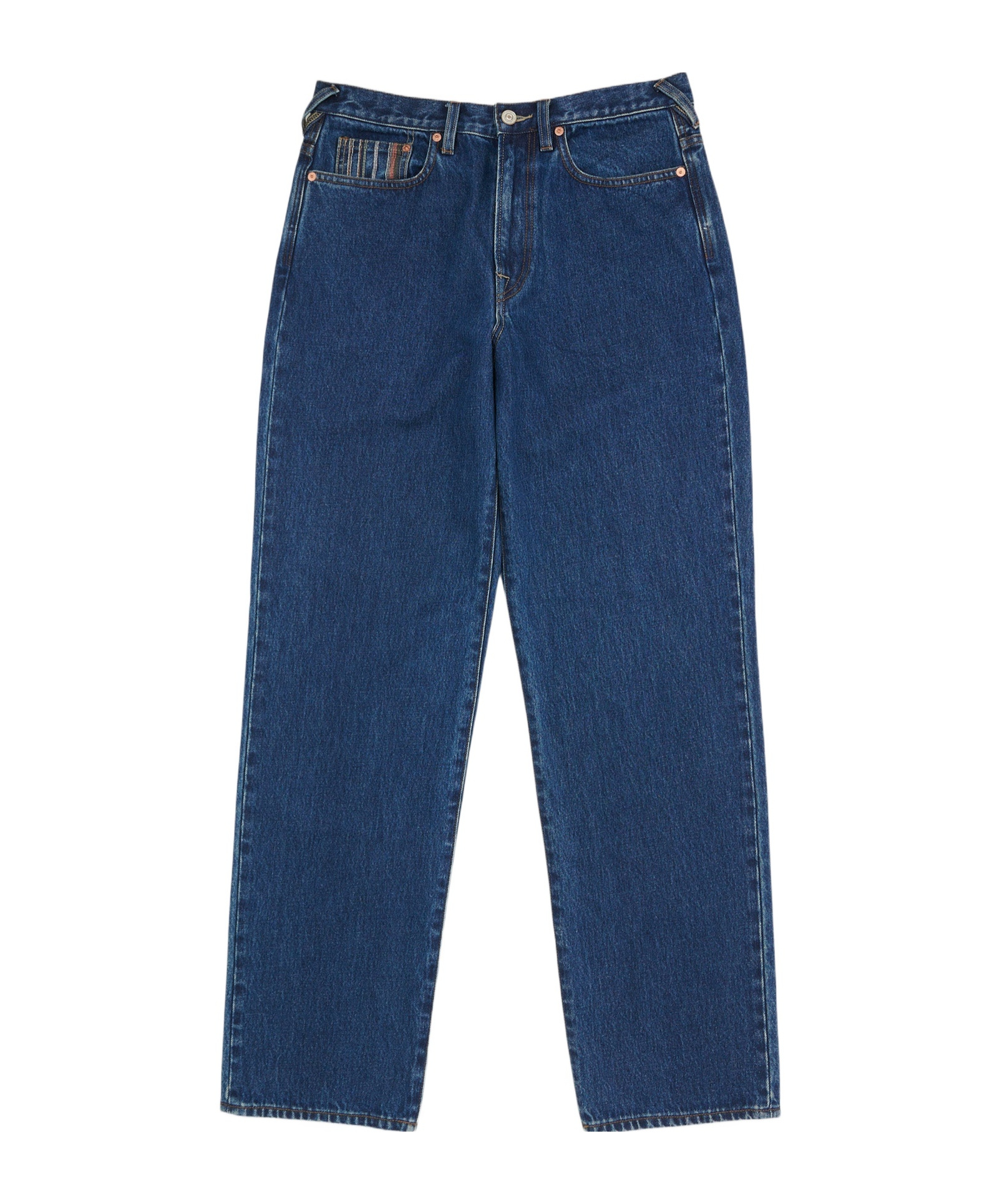 PAUL SMITH DENIM TROUSERS WITH BELT LOOPS