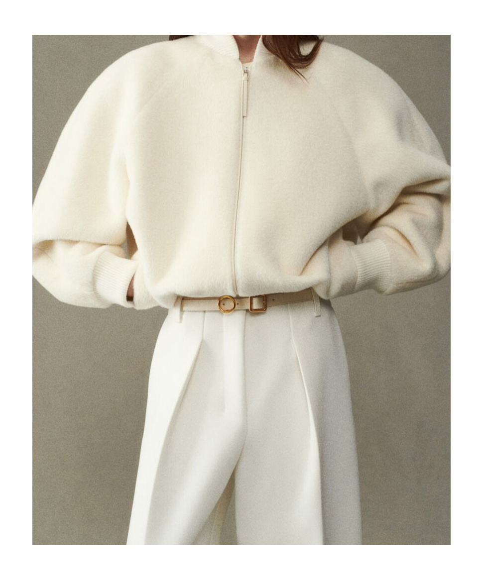 Jacquemus Regalo Thin Belt In White