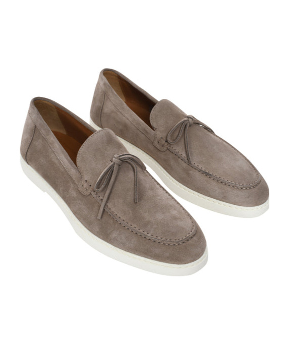 Doucal's Men's Lacci Adler Visone Loafer In Gray