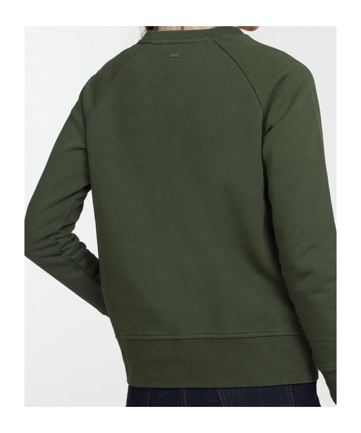 Barbour Long-sleeved Sweater In Green